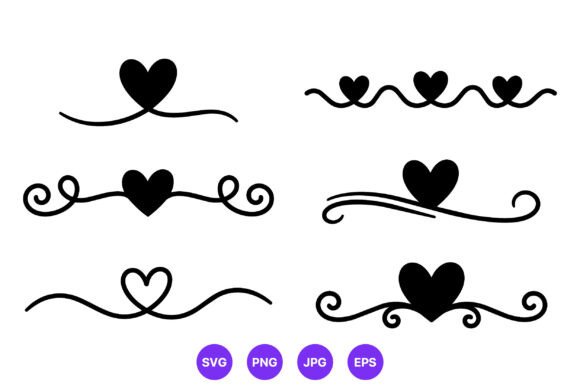 Download Black Heart Swirl Vector Art - Art Collection