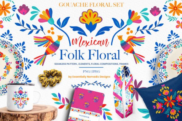 Download Mexican Folk Art Pattern &amp; Graphic - Art Collection